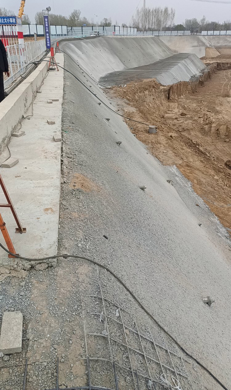 廊坊大厂回族自治县挂网喷浆